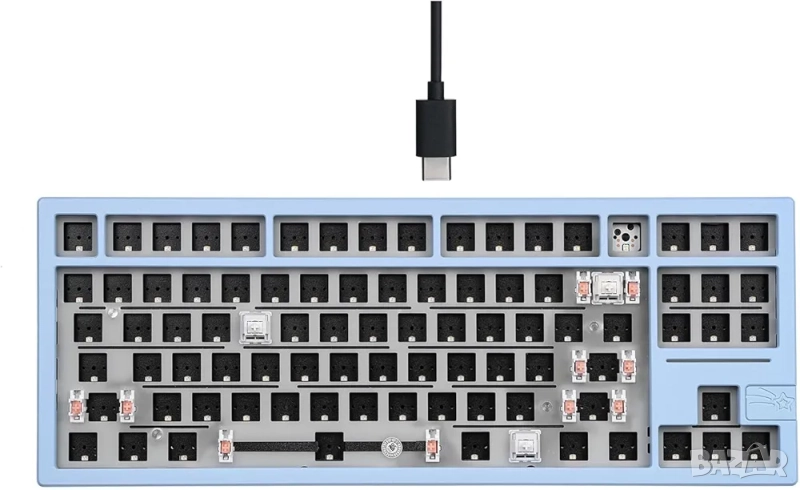 База за механична клавиатура EPOMAKER x Feker Galaxy80 с подарък кабел, снимка 1