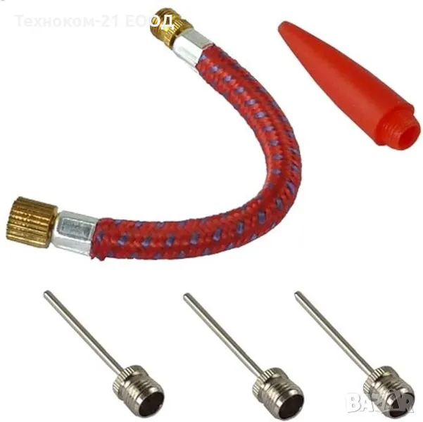 Комплект накрайници за надуване на топка, снимка 1