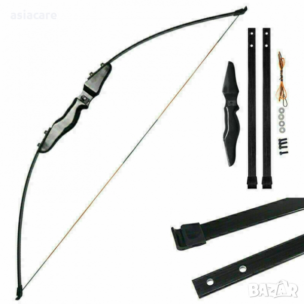 Комплект Лък 40 lbs, 130 см НОВ със 3 стрели!, снимка 1