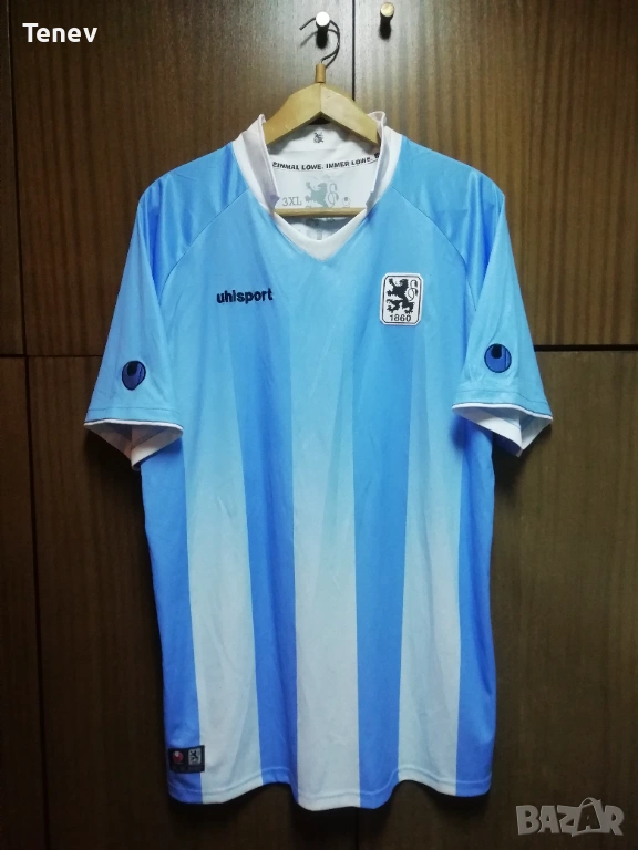 1860 Munich Uhlsport оригинална мъжка футболна тениска фланелка Мюнхен Munchen екип , снимка 1