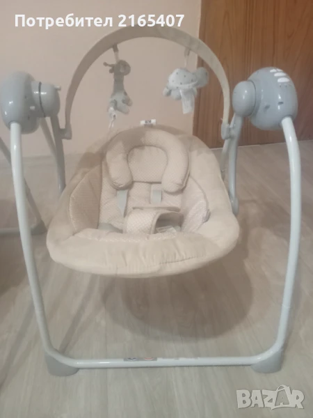 Люлки шезлонг електрически, снимка 1