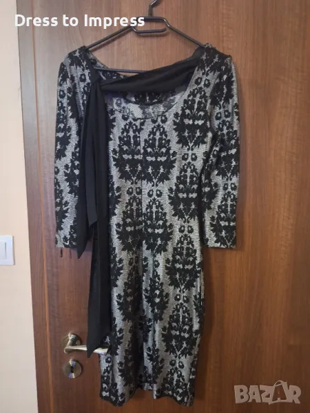 Дамска елеганта рокля М, снимка 1