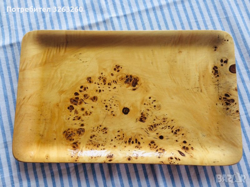 Полска ретро бамбукова табличка , снимка 1