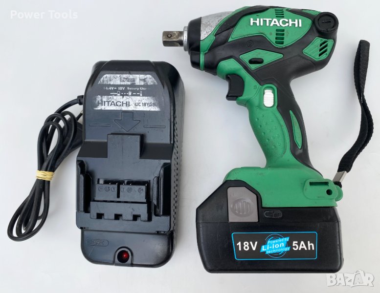 Hitachi WR18DSDL - Акумулаторен гайковерт 18V 5.0Ah, снимка 1