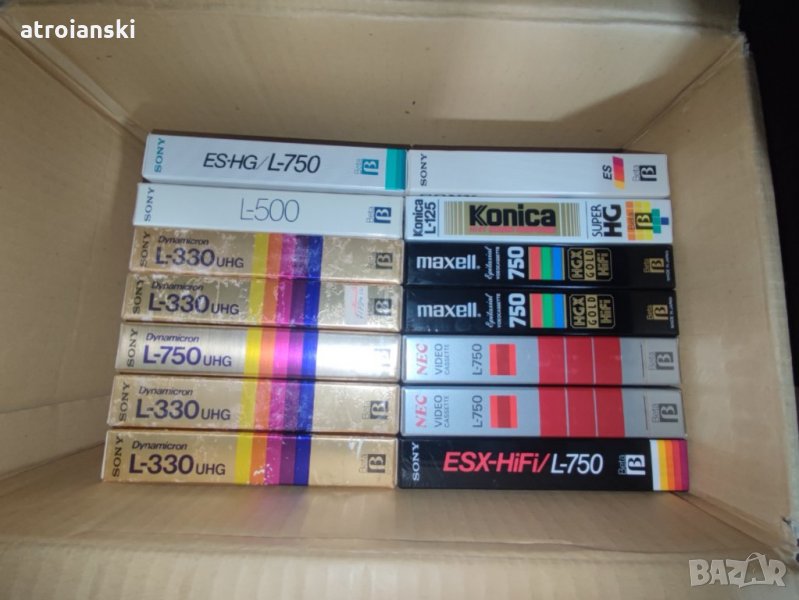 Видео касети бетамакс (Betamax), снимка 1