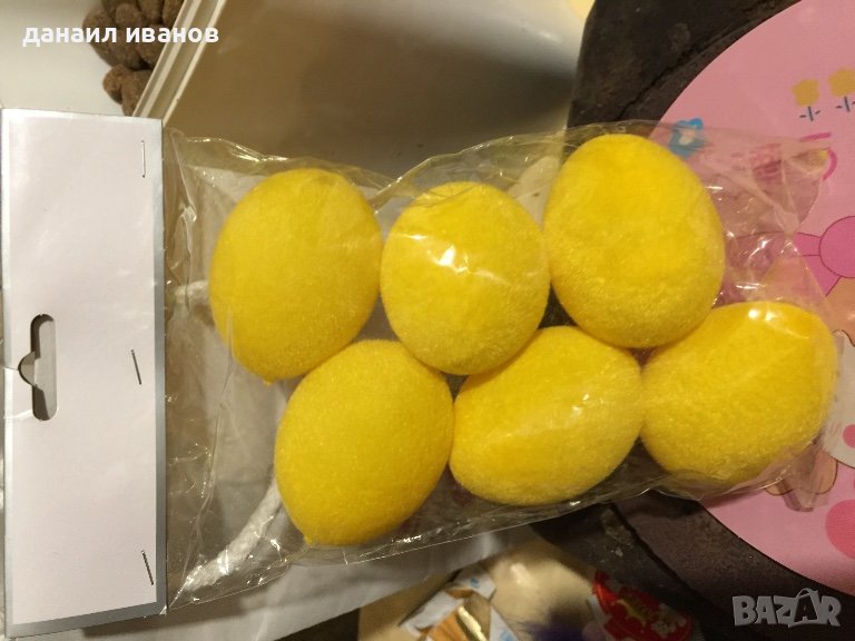 6 великденски яйца декор, снимка 1