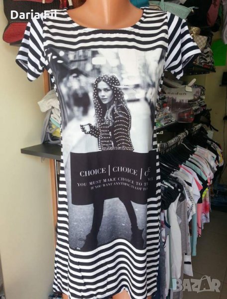 Рокля/Туника с удължен гръб , снимка 1