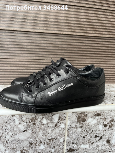 Мъжки кожени обувки John Galliano номер 42, снимка 1