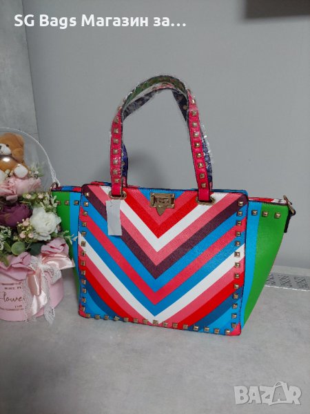 Valentino стилна дамска чанта код 206, снимка 1