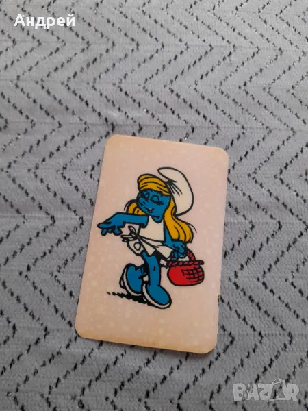 Календарче Смърфиета 1991, снимка 1