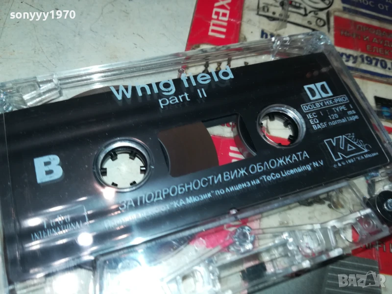 WHIG FIELD-ORIGINAL TAPE 3007251616, снимка 1