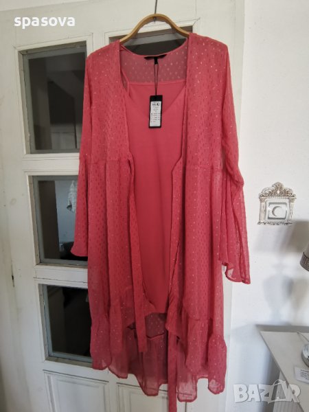 Намалена. Вечерна/ коктейлна рокля миди Vero Moda S , снимка 1