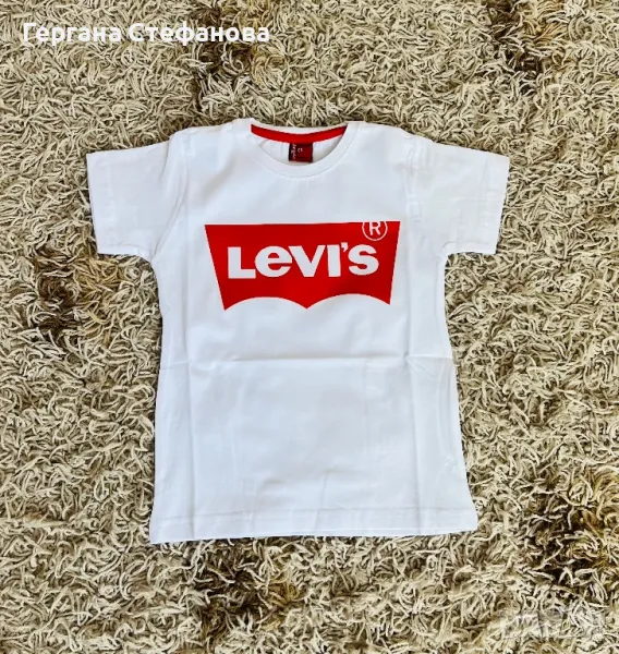 Маркови детски тениски Под всяка снимка налични размери Цена 20лв Размери от 98 до 152см, снимка 1