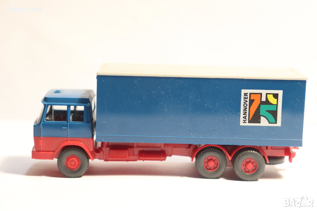 WIKING H0 1/87 HANOMAG КАМИОН МОДЕЛ КОЛИЧКА, снимка 1