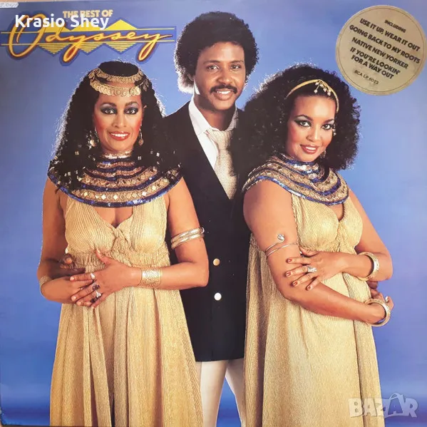 Odyssey-The Best Of. LP, снимка 1