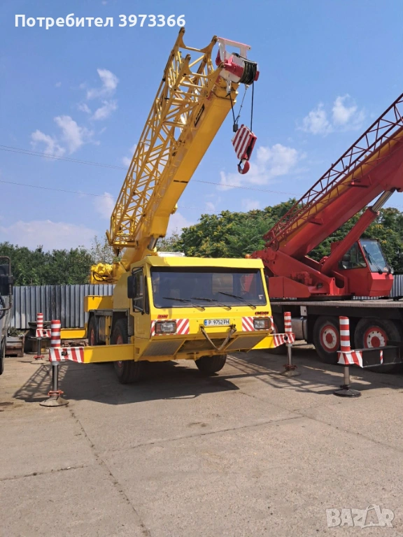 Услуги с Автокран до 35 т. , снимка 1