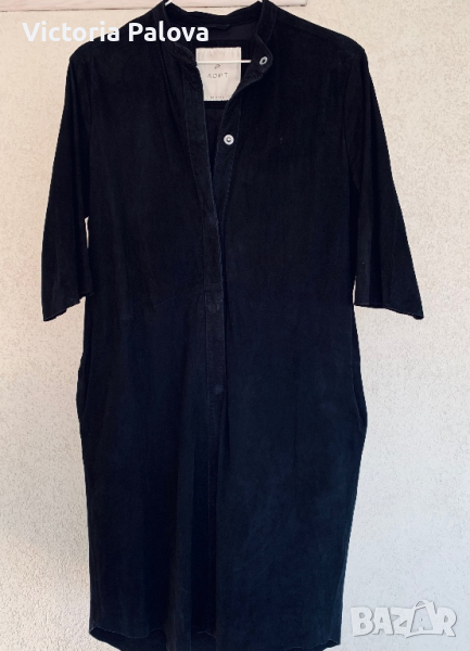 Леко палто(сако-жилетка)ADPT Дания  тънка нежна кожа, снимка 1