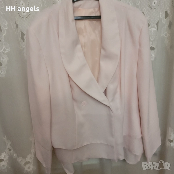 розово сако за пухкавелка, снимка 1