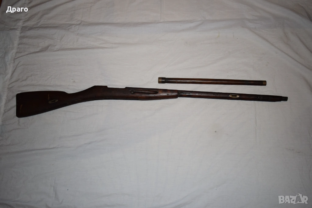 Приклад за пушка Мосин Наган М91 драгунска, снимка 1