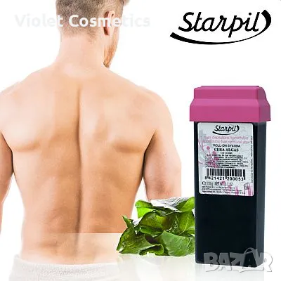 STARPIL-Кола Маска Патрон С Ролка - Испания – 110мл.- ALGAS- За Мъже С Водорасли, снимка 1
