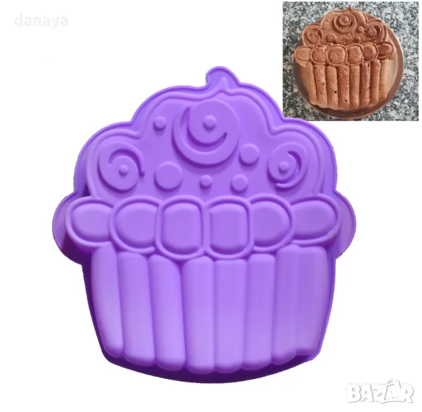 5626 Силиконова форма за печене Кейк, снимка 1