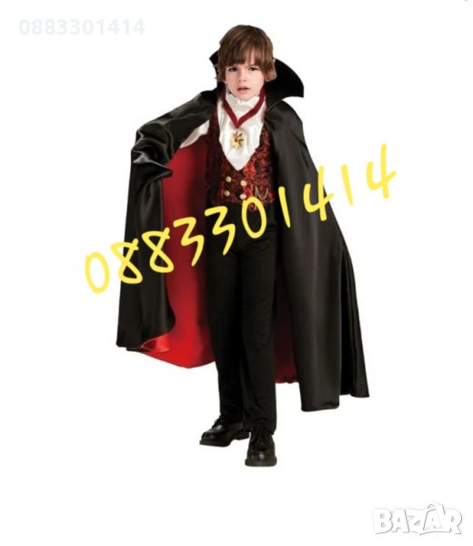 Детски карнавален костюм за момче Дракула Helloween Хелоуин , снимка 1