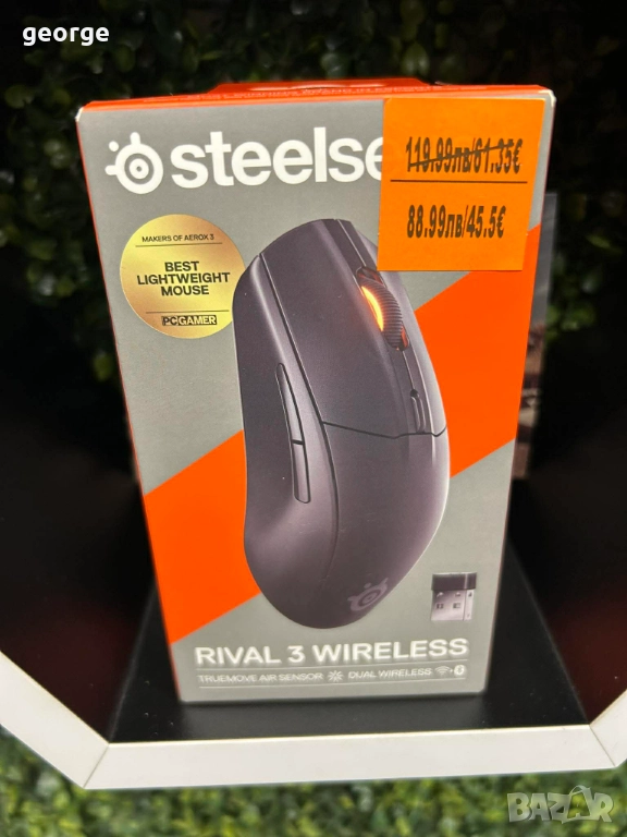 Гейминг мишка Steelseries Rival 3 - нова, снимка 1