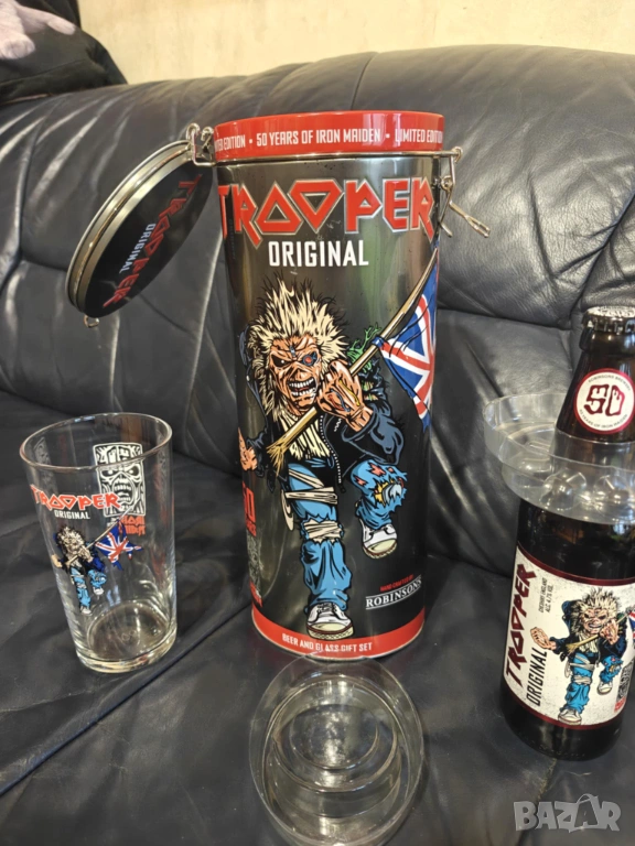 Iron Maiden-The Trooper Metal Box-LIMITED EDITION!, снимка 1
