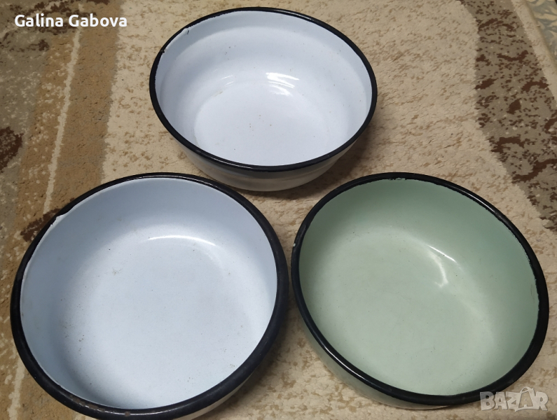 Емайлирани купи , снимка 1