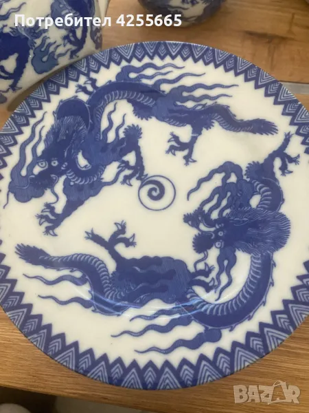 Китайски порцеланов сервиз, снимка 1