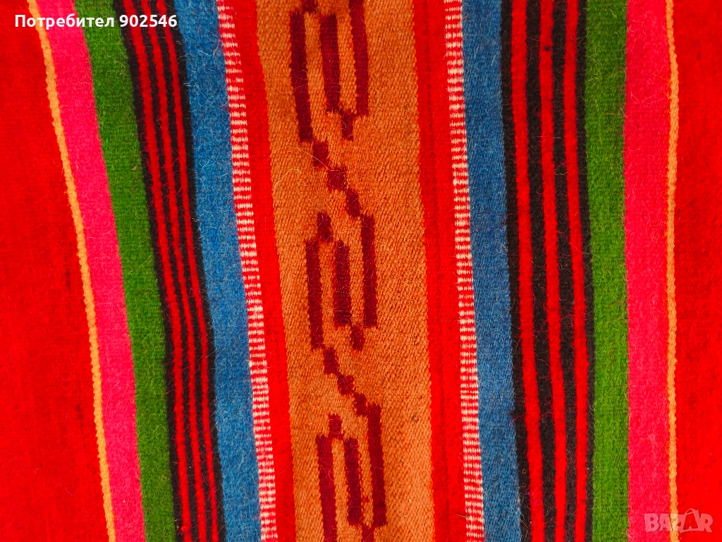 Нов, ръчно тъкан вълнен килим! , снимка 1