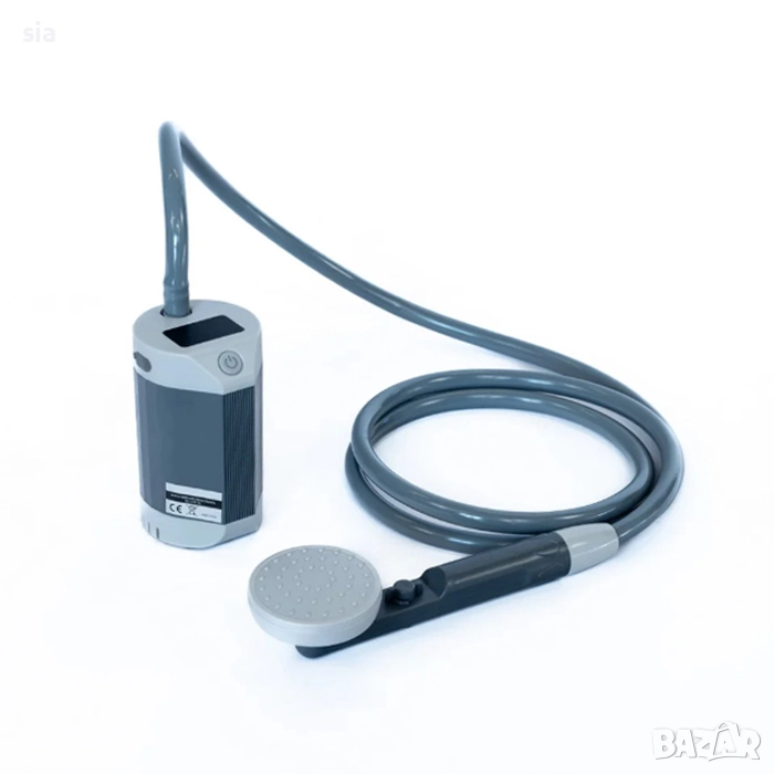 Преносим Душ с дисплей, вградена батерия, 5000 mAh, LED дисплей, снимка 1