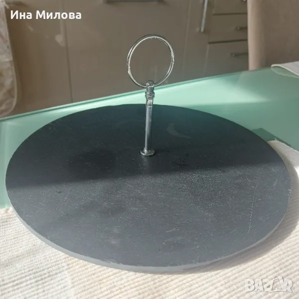 Каменна поставка за сирена и мезета, снимка 1