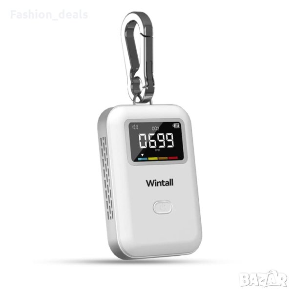 Нов монитор за качеството на въздуха CO2 въглероден оксид детектор, снимка 1