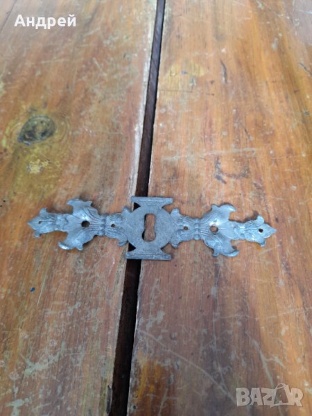 Стар обков за ключалка,брава #3, снимка 1