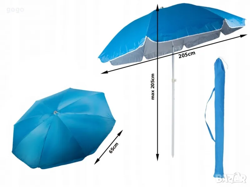 плажен чадър , снимка 1