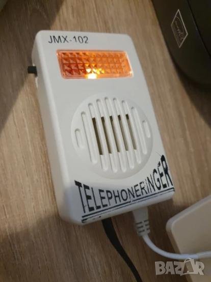 Светлинна Аларма При Позвъняване на Стационарен Телефон за Глухи Хора Нечуващи Хора Светлинен Сигнал, снимка 1