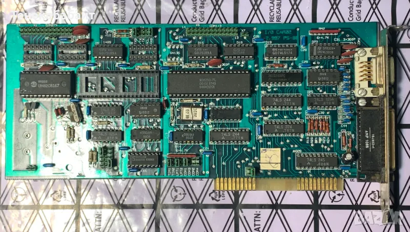 За Правец 16 или за PC/XT клонинги входно /изходна карта , снимка 1