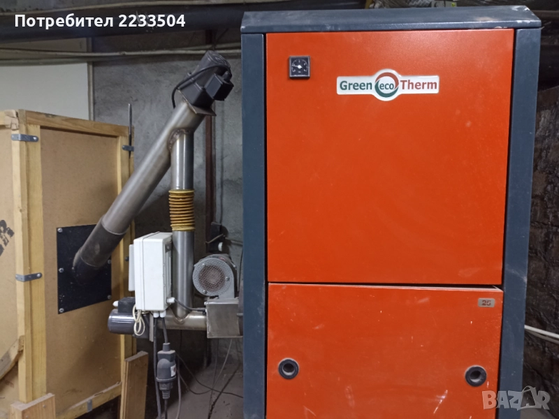 Продавам котел на пелети , снимка 1