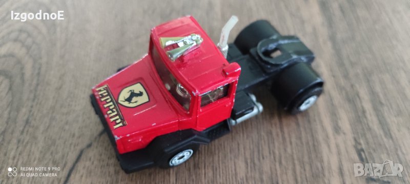 Камион IVECO FERRARI  Solido France 9,5cm, снимка 1