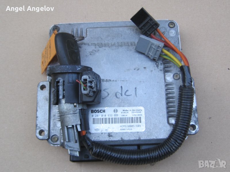 Компютър 8200118526, HOM8200051608  ECU Bosch 0281010632 за Renault Trafic, Opel Vivaro 1.9 DC, снимка 1