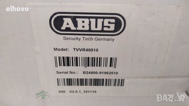 Цифров рекордер abus tvvr40010, снимка 8 - Друга електроника - 41263666