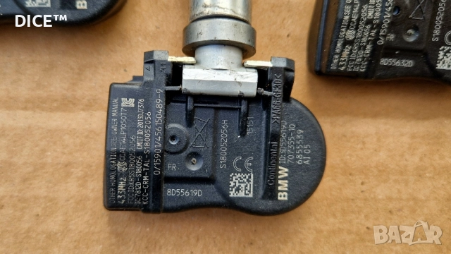 БМВ датчици за налягане в гумите. TPMS сензори, BMW F20 F45 F30 F34 F36 F15 , снимка 2 - Аксесоари и консумативи - 39636162