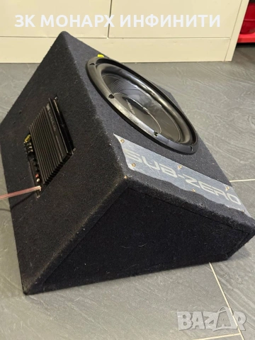 Бас каса Pioneer SUB-ZERO + усилвател Q9000 Monoblock Mostef Bass Amplifier, снимка 6 - Ресийвъри, усилватели, смесителни пултове - 53661994