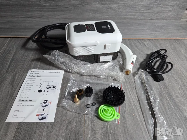 ПРОМО ! 2500 W Парочистачка преносима / Електрически моп !, снимка 5 - Парочистачки и Водоструйки - 55755721