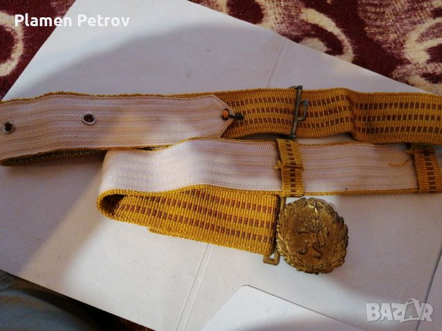 Военен колан , снимка 4 - Антикварни и старинни предмети - 38888552