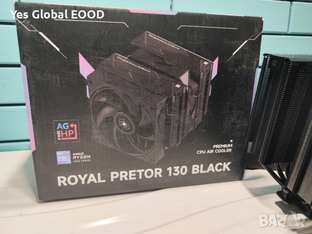 Thermalright Royal Pretor 130 Black въздушен охладител за CPU, снимка 12 - Други - 53152542