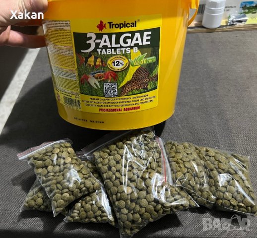 Tropical 3'ALGAE TABLETS B, снимка 1 - Други - 39493026