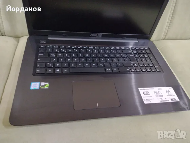 Asus R753U-i7-7500U,16gb.ram,128gb.ssd ,1tb hdd/GTX 950m., снимка 2 - Лаптопи за работа - 56040588
