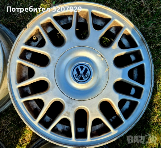Комплект алуминиеви джанти 15 цола за Volkswagen/Фолксваген 4*100 ET45, снимка 4 - Гуми и джанти - 53857175